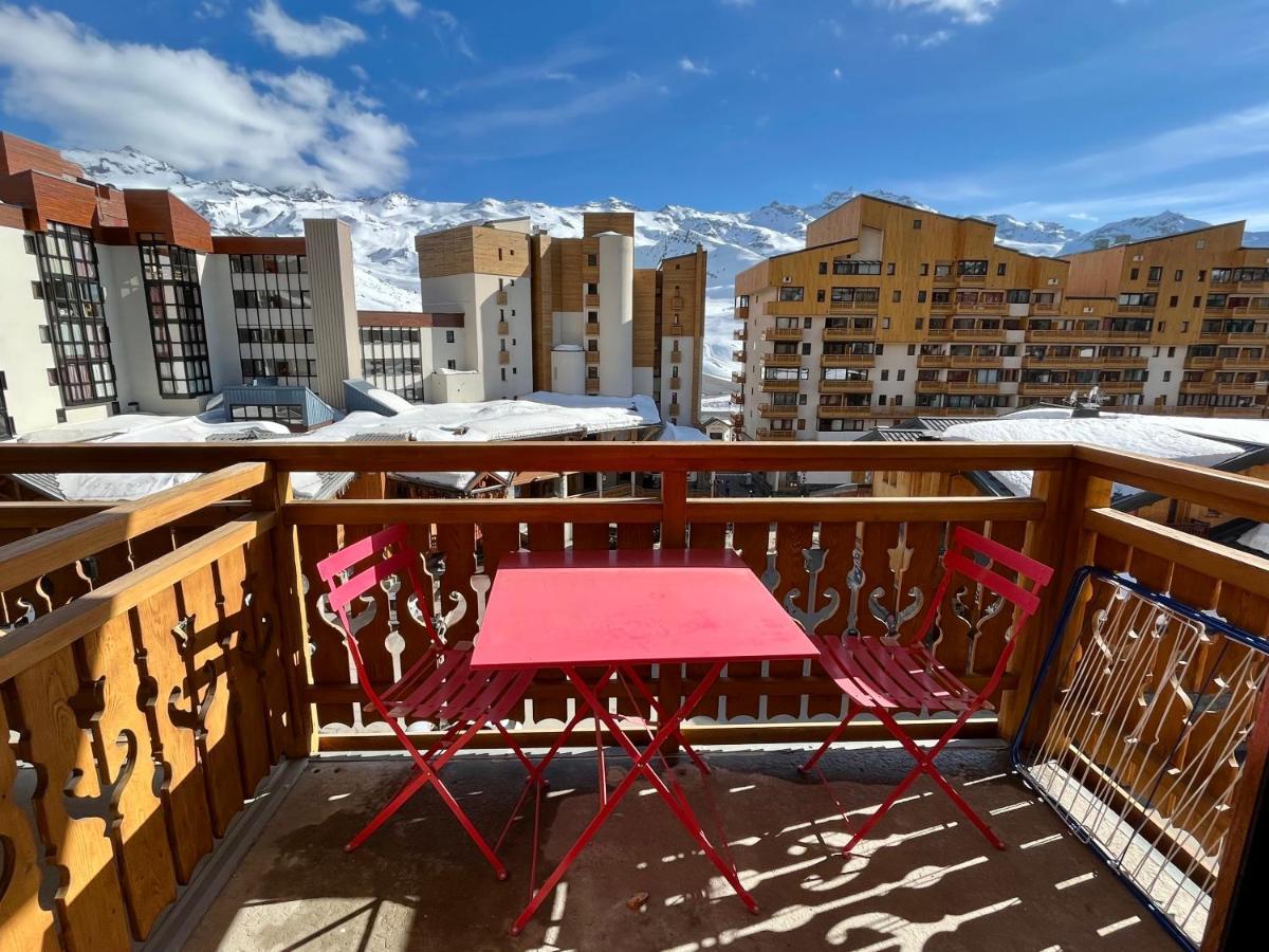 Val Thorens Studio 4 Pers Residence La Roche Blanche Dış mekan fotoğraf